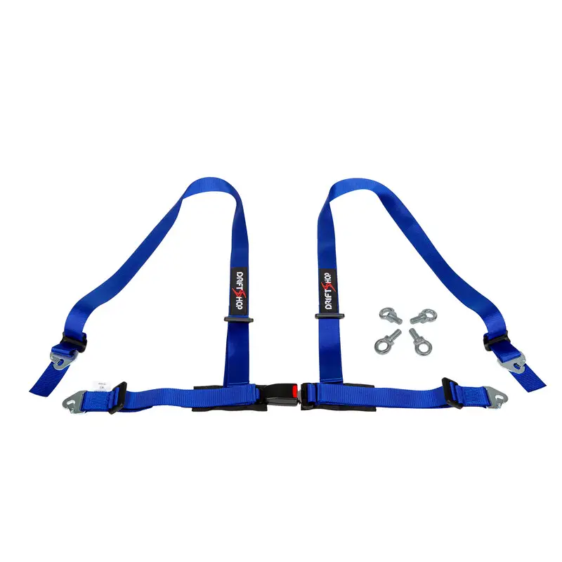 Harnais 4 Points 2" DriftShop - Bleus - Homologués Route Acheter En Ligne